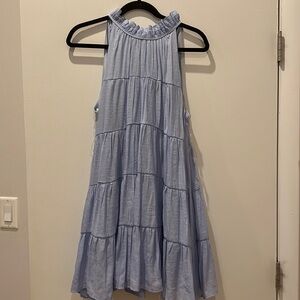 Vici - Brenley pocketed tiered babydoll dress